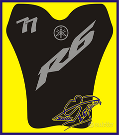 Sella racing neoprene adesiva x yamaha r6