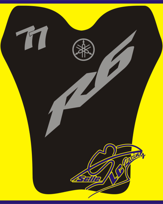 Sella racing neoprene adesiva x yamaha r6