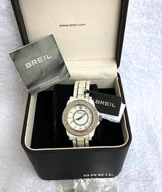 Orologio Breil mantalite bianco e swarovski
