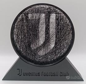 Juventus Serie A String Art Calcio Football 3D