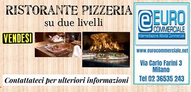 297/19 Zona Lambrate RISTORANTE PIZZERIA di mq 270