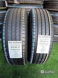 2 gomme 215 60 17 BRIDGESTONE RIF867