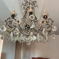 3 Lampadari Cristallo vetro Murano