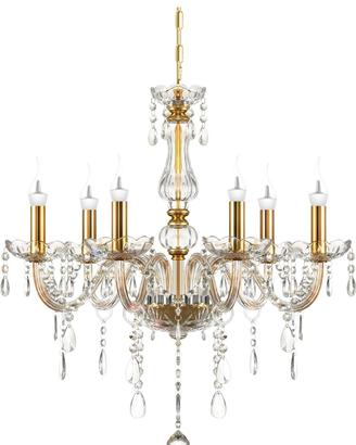 2 Lampadario a gocce elegante