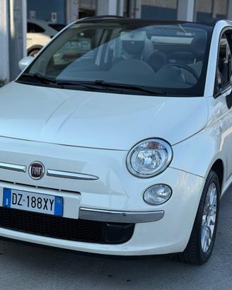 Fiat 500 C 1.2 Cabrio Lounge unico proprietario