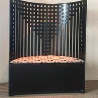 ALIVAR MVSEUM poltrona Willow in legno nero