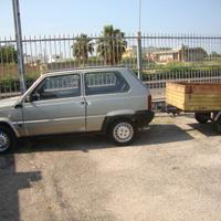 FIAT Panda 750+GANCIO+CARRELLO+NO PAGA BOLLO.1987