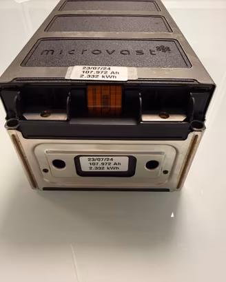 Modulo Batteria Litio Microvast 2.33 kWh / 108 Ah