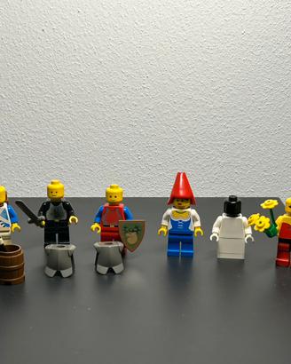 Lego minifigures castle