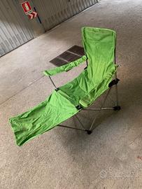 Sedia camping giardino
