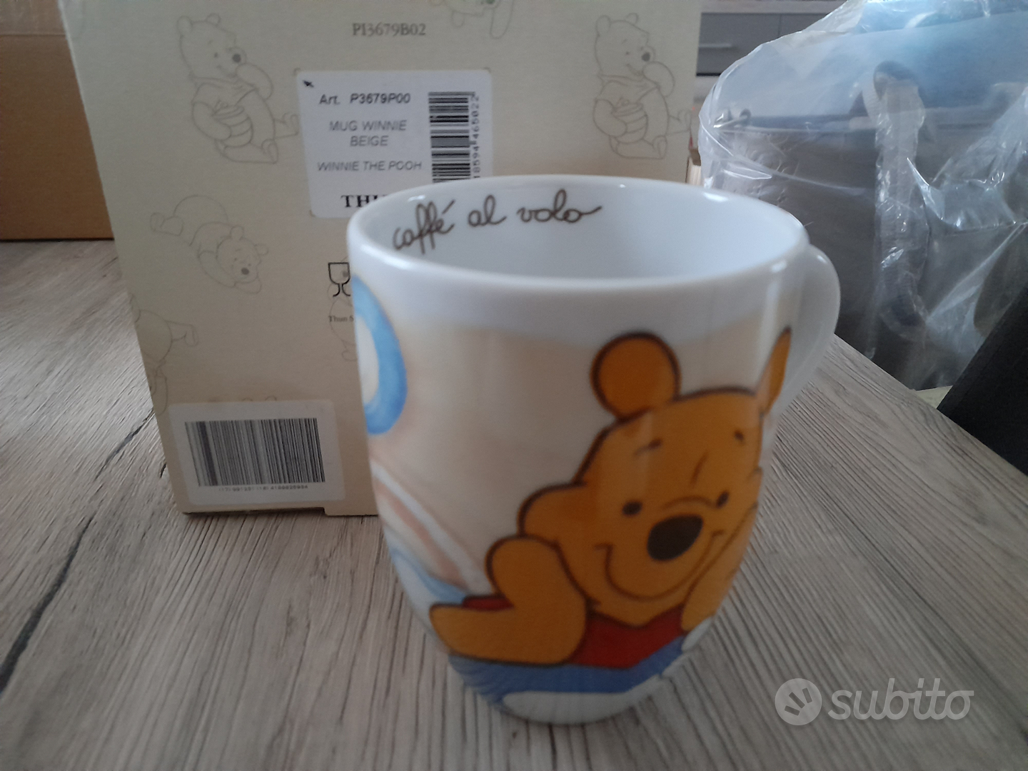 Thun mug Winnie the Pooh blu - Arredamento e Casalinghi In vendita a Padova