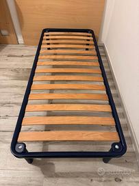 Rete a doghe con materasso singolo