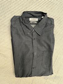 Camicia uomo antracite M, Conbibel 100% Cotone
