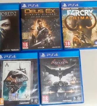 Set 5 giochi ps4