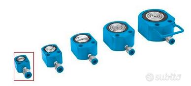 Cric idraulico a profilo ribassato Fervi 0256/05