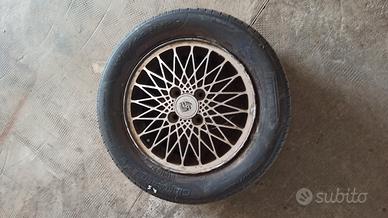 Porsche 924 4 cerchi lega originali 15 + ruotino