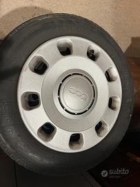 Cerchi e borchie fiat 500