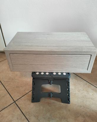 Cassettiera singola e cubi mensole 