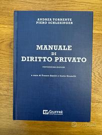 Manuale Diritto Privato Torrente 26a Ed.Come Nuovo