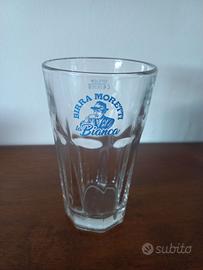 6 bicchieri birra moretti