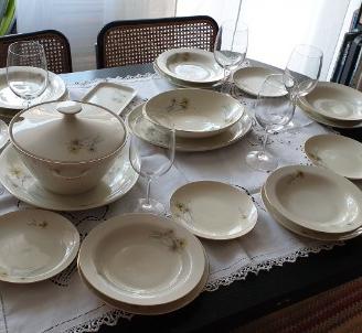 Servizio piatti vintage 41 pezzi