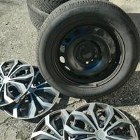 kit cerchi e gomme invernali T-roc vw