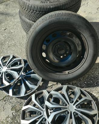 kit cerchi e gomme invernali T-roc vw