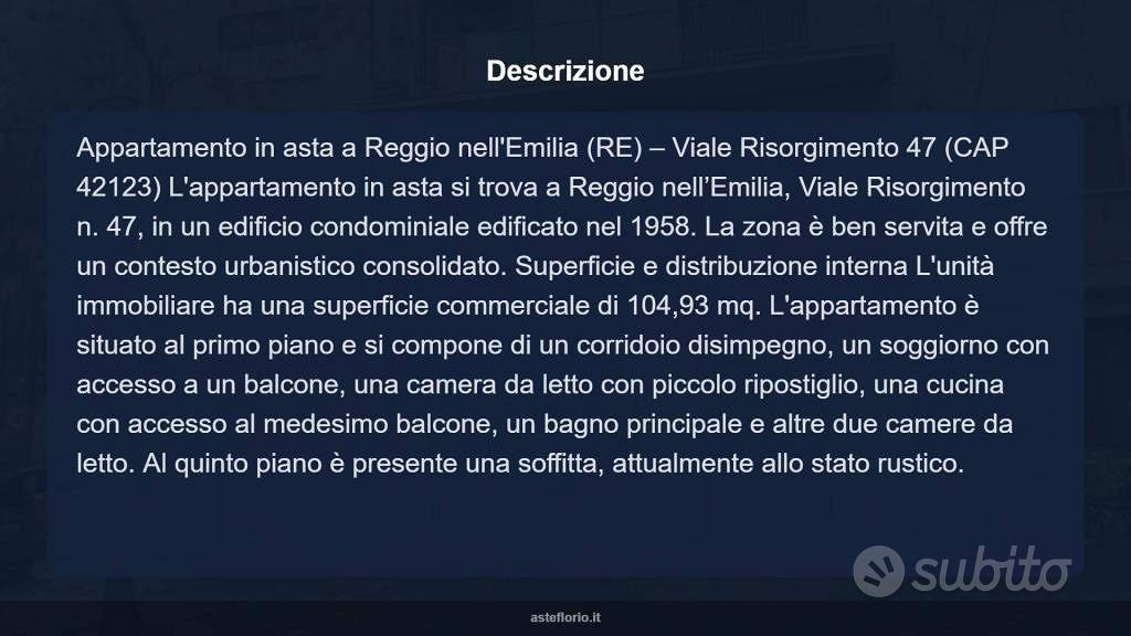 Appartamento – Reggio Emilia, San Pellegrino - Vista 4