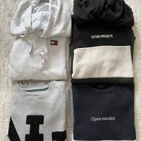 Set di quattro felpe da uomo taglia M