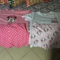 Pigiami nuovi Minnie e Hello Kitty