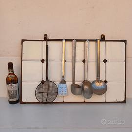 Portamestoli Cucina Antico Zoppas Paraschizzi 40's