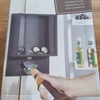 Apri Bottiglie da parete con contenitore tappi