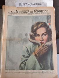 DOMENICA DEL CORRIERE 1952 LOTTO DI 39 NUMERI