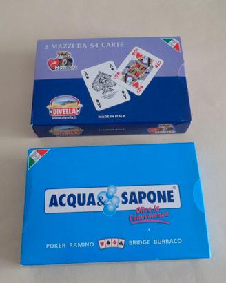 2 MAZZI DI CARTE DA GIOCO MODIANO