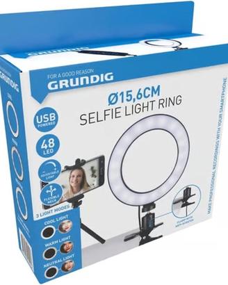 Grundig Selfie Light Ring - 15,6 cm - 48 LED