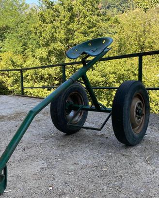 Carretto per motocoltivatore