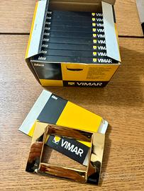 Placche Vimar Idea 3 moduli oro 10 pezzi