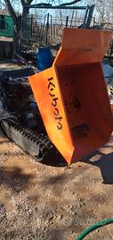 mini dumper motocarriola kubota