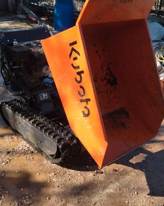 mini dumper motocarriola kubota