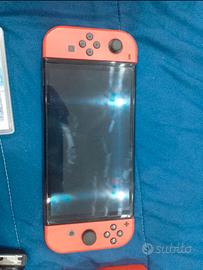 Nintendo switch oled RED Mario edition