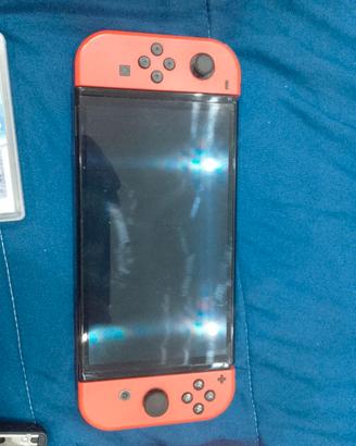 Nintendo switch oled RED Mario edition