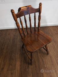 sedie in legno old america 