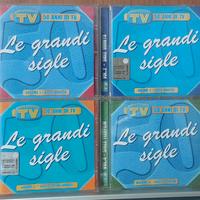 Cd le grandi sigle vol. 1 ,2 ,3 ,4 .