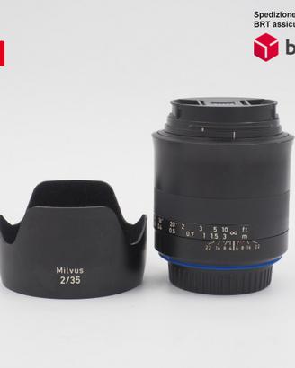 Zeiss Milvus 35 F2 (Canon)