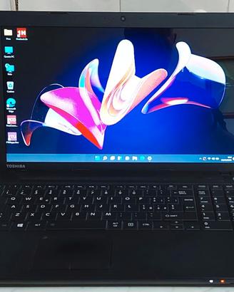 Notebook Toshiba Intel i3 veloce 8GB SSD 15 pollic