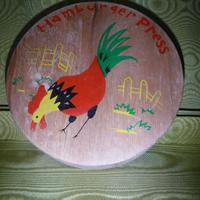 Schiaccia Hamburgers pressa in legno