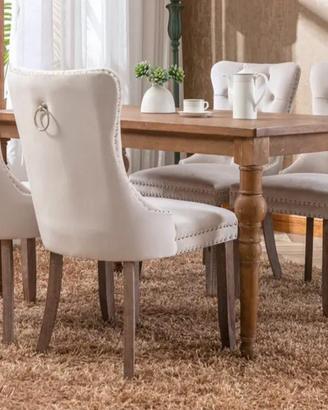 sedie stile shabby 