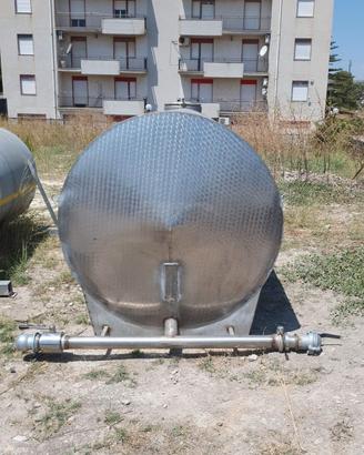 Cisterna in Acciaio Inox