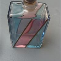 Bottiglia Profumo Vetro Colorato