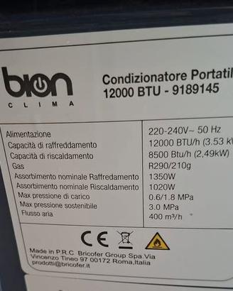 Pinguino condizionatore come nuovo